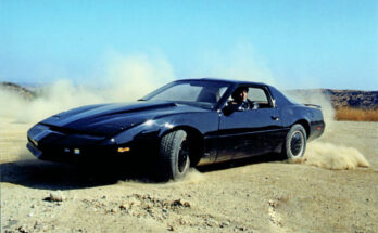 1982 pontiac trans am k i t t confidential front side view david hasselhoff