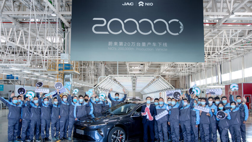 200000th NIO Vehicle Rolled Off the Production Line3