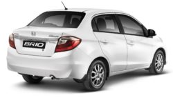 2016 Honda Brio Amaze rear launched in South Africa