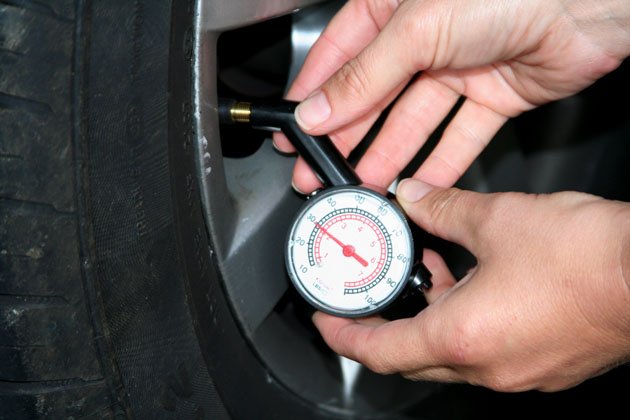 Checking Tire Pressure
