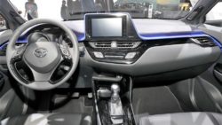 Toyota C HR interior dashboard 1024x683