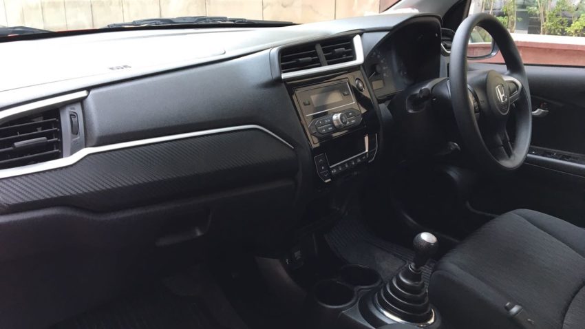 2016 Honda Brio facelift interior image