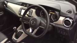 2017 Nissan Micra interior dashboard