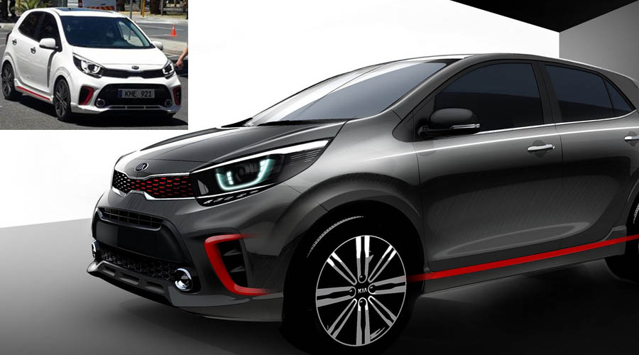 2017 Kia Picanto Official Sketches and Spy Shots