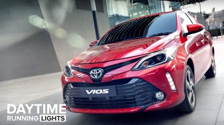 2017 Toyota Vios facelift front Thailand