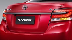 2017 Toyota Vios facelift rear Thailand