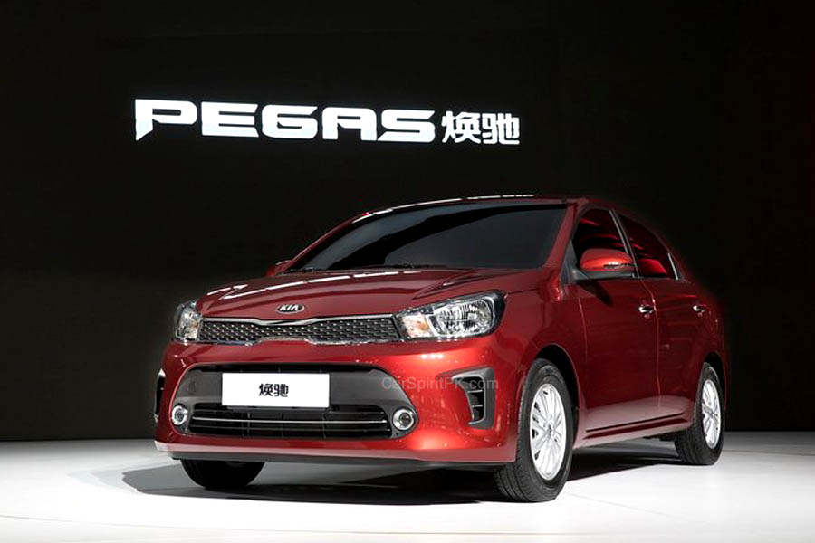 KIA Premiered the Pegas Sedan at Shanghai Auto Show 9