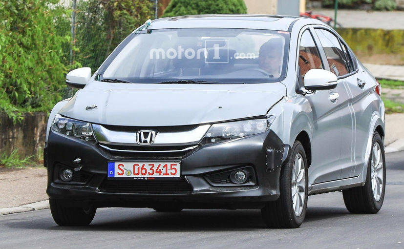 Honda City Hybrid Spotted Testing in Europe 4