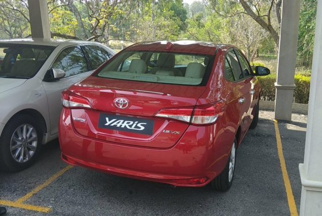 Toyota Yaris Pre-Booking Starts in India- Launch Expected in May 2018 2