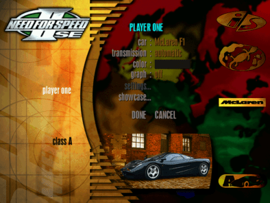 Remembering Need For Speed II-SE and It's Cars 11