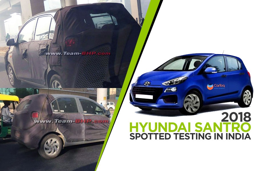 2018 Hyundai Santro Caught Testing in India Ahead of Official Debut 6