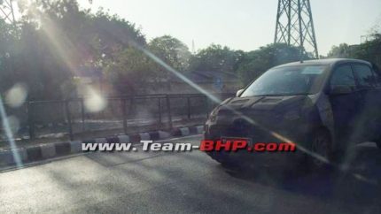 2018 Hyundai Santro Caught Testing in India Ahead of Official Debut 1