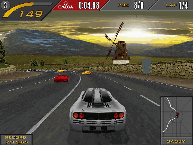 Need for Speed 2: Special Edition gameplay (PC Game, 1997) 