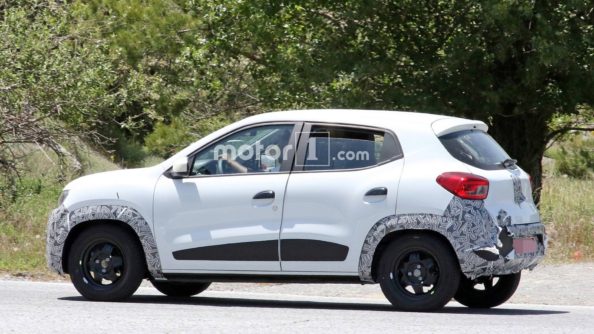 Renault Kwid Facelift Spotted Testing 4