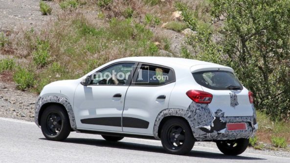 Renault Kwid Facelift Spotted Testing 5
