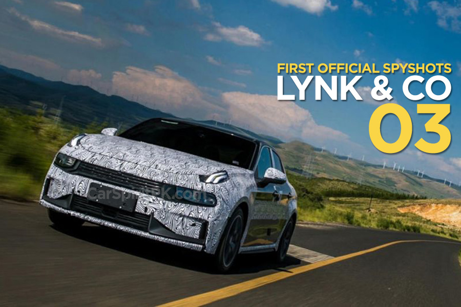 First Official Spyshots of Geely's Lynk & Co 03 Sedan 8