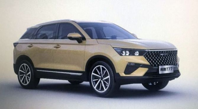 Besturn T77 will be the Most Expensive FAW SUV 7