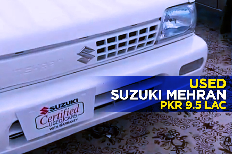 Used Suzuki Mehran for PKR 9.5 lac 2