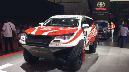 310hp/ 750Nm Rally-Spec Toyota Fortuner Showcased at GIIAS 2018 2