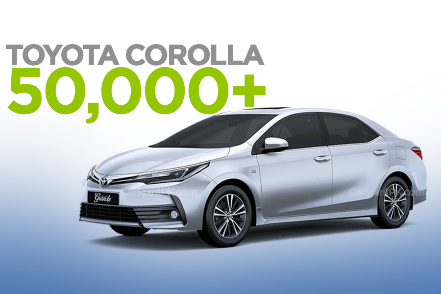 Indus Motors Sold 50,000+ Toyota Corolla Units for the 4th Consecutive Year 2