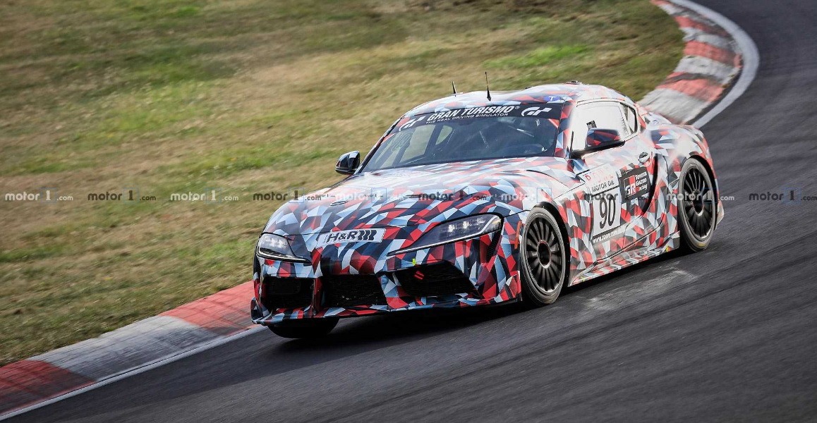 2019 Toyota Supra Spied at Nürburgring 5