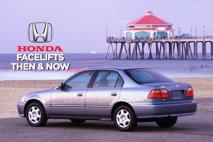 Honda and Facelifts- Then & Now 1
