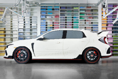 Life-size LEGO Honda Civic Type R Makes Its Debut 5