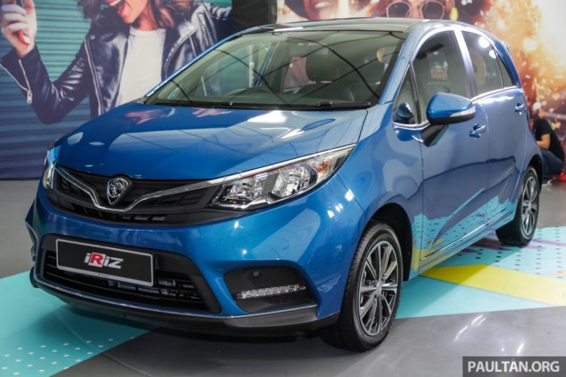 2019 Proton Iriz and Persona Facelifts Unveiled at Malaysia Autoshow 1