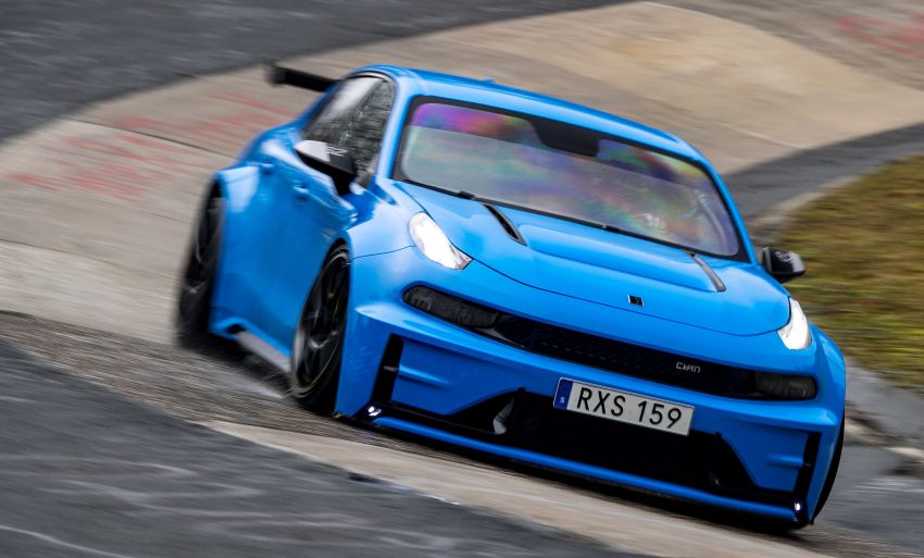 Lynk & Co 03 Cyan Concept Breaks Nurburgring 4-door and FWD Records 1