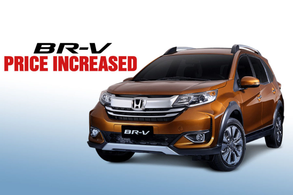 Honda Br V Gets A Price Bump Carspiritpk