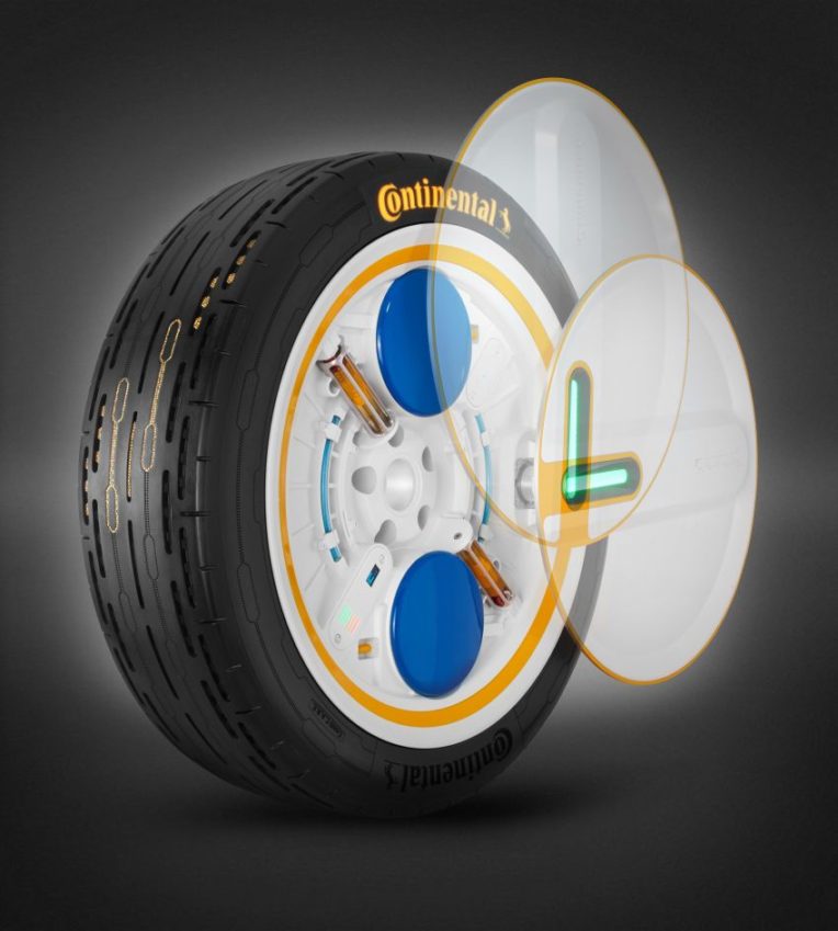 Continental Presents New Self-Inflating Tire Concept 2
