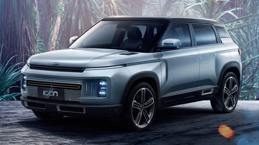 Geely Releases First Official Images of Icon SUV 1