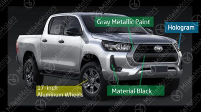 Toyota Hilux Facelift Leaked Ahead of Launch 1
