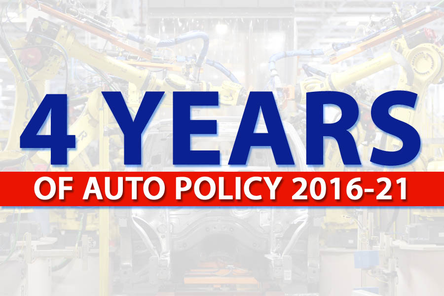 4 Years of Auto Policy 2016-21 2