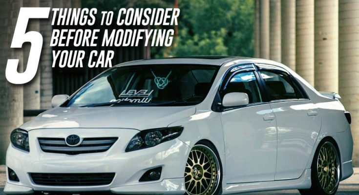 5 Things to Consider Before Modifying Your Car - CarSpiritPK