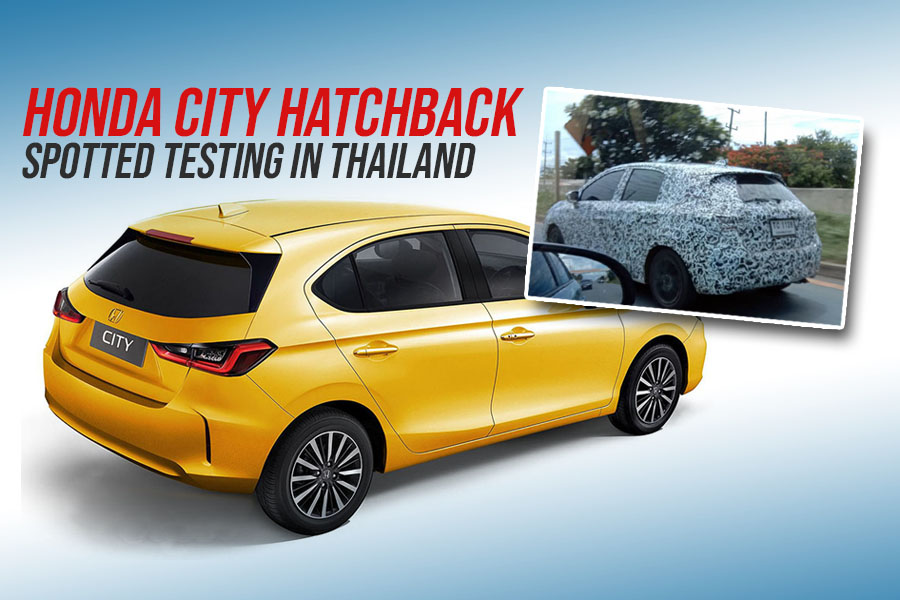 Honda City Hatchback Spotted Testing in Thailand 6