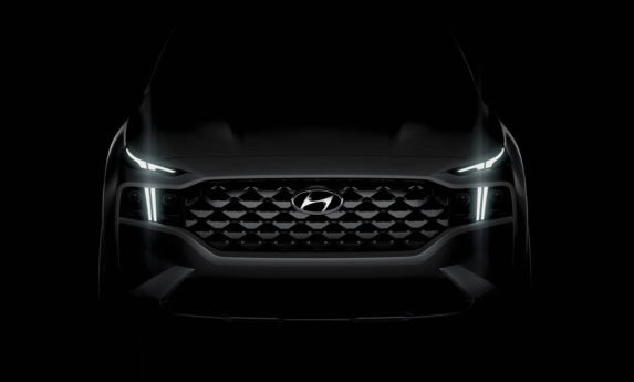 New 2021 Hyundai Santa Fe Facelift Teased 3