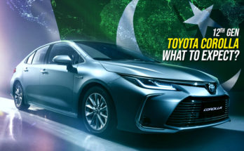 12th Gen Toyota Corolla in Pakistan: What to Expect?