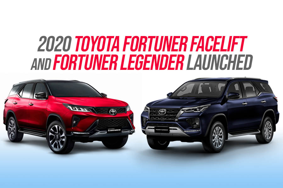 2020 Toyota Fortuner Facelift Debuts in Thailand 2