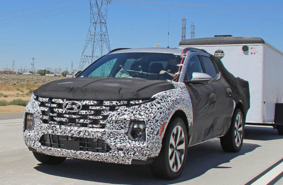 Latest Spy Shots Shows Hyundai Santa Cruz Practicality 5
