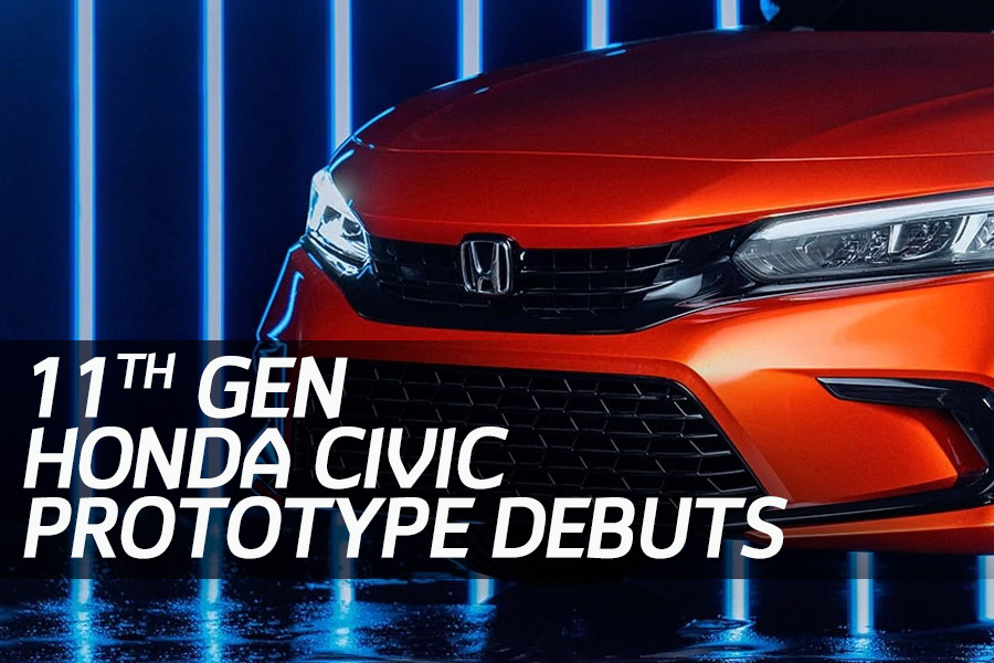 11th Generation Honda Civic Prototype Unveiled