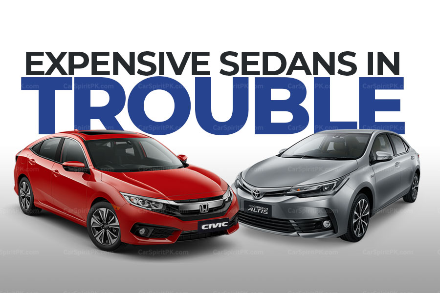Expensive Sedans in Trouble 1