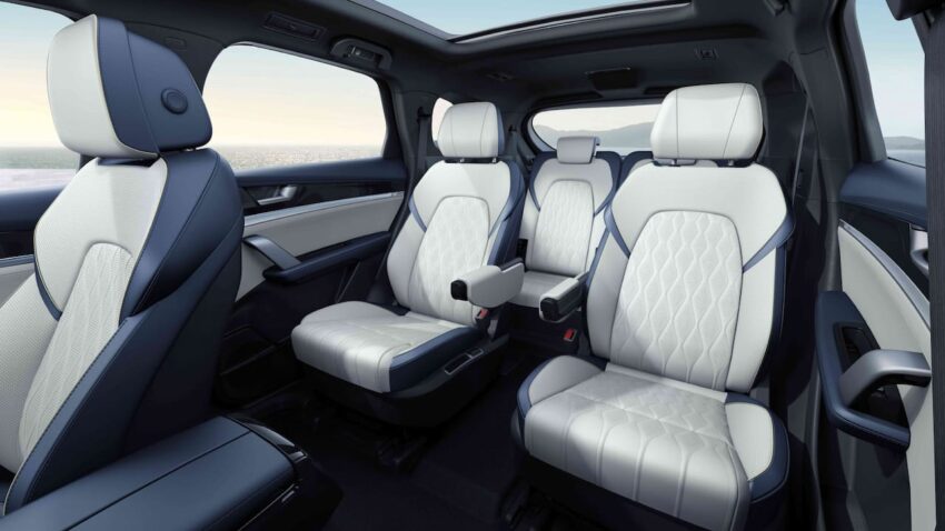 2022 BYD Tang EV facelift interior seats