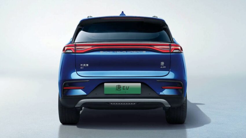 2022 BYD Tang EV facelift rear
