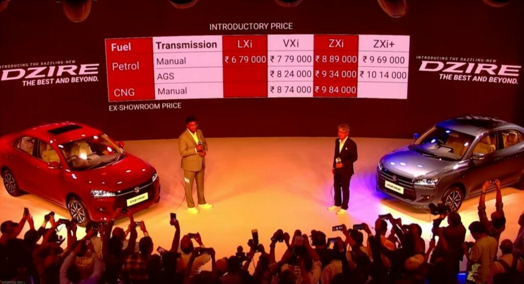 2025 Maruti Dzire Launched in India from INR 6.79 Lac 5