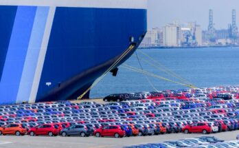 Car Exports Ship Dock LR