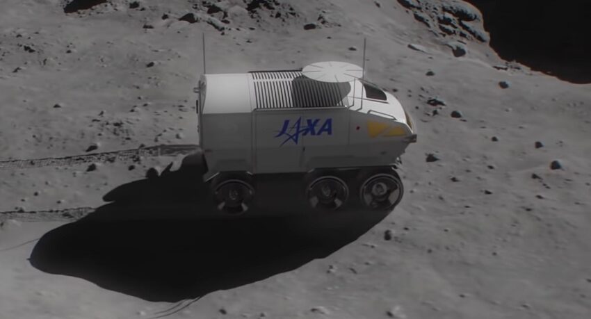 Hydrogen powered lunar rover Toyota and JAXA Engadget YouTube