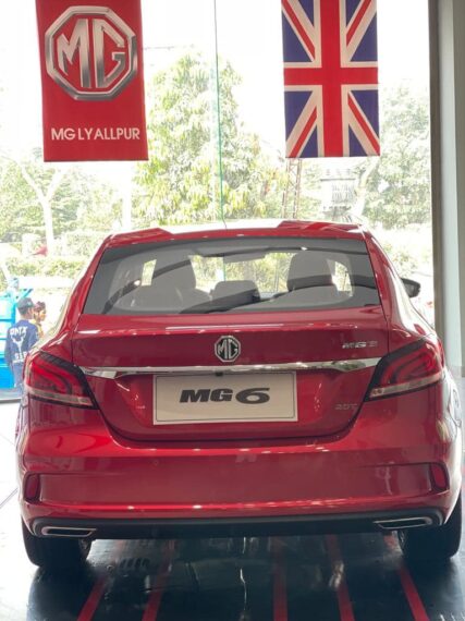 First MG6 Displayed in Faisalabad 8