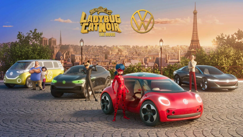 Miraculous Ladybug Cat Noir The Movie VW ID Models 1