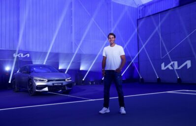 Kia Hands Over New EV6 to Global Brand Ambassador Rafael Nadal 2